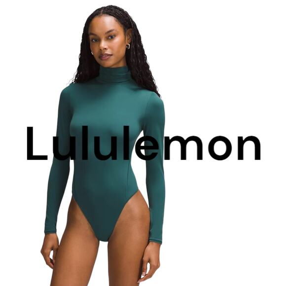 Lululemon | NWT | 10/ L | Wundermost-Nulu Turtleneck Bodysuit Long Sleeve Top - Picture 1 of 7